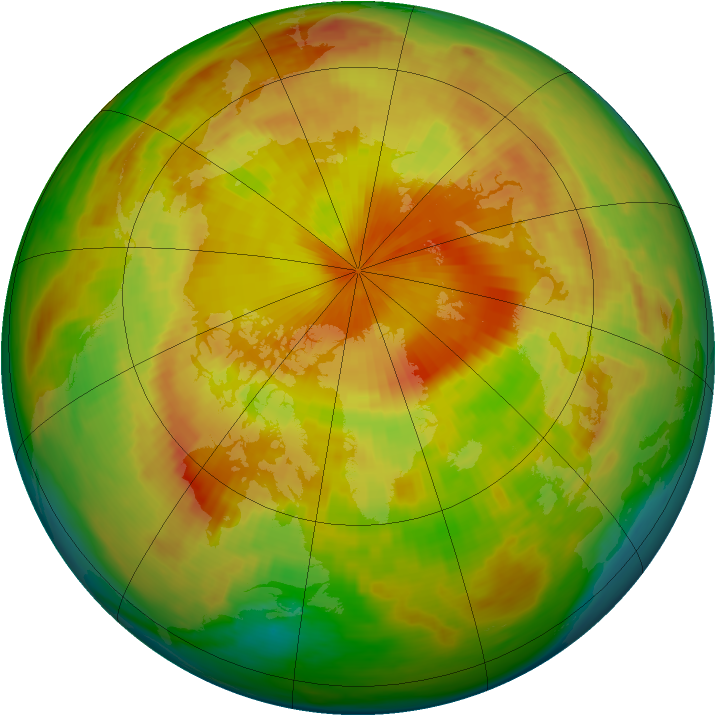 Arctic ozone map for 04 May 1983